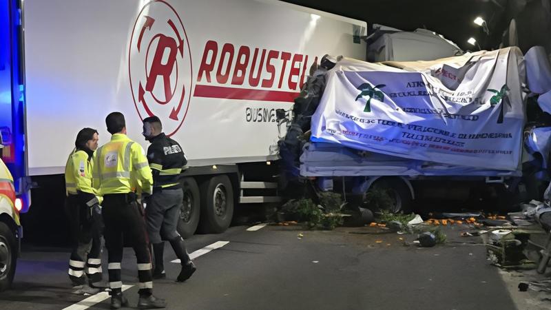 Statale 36, un incubo la strada delle Olimpiadi. Incidente fra camion, traffico in tilt: due ore per fare otto chilometri