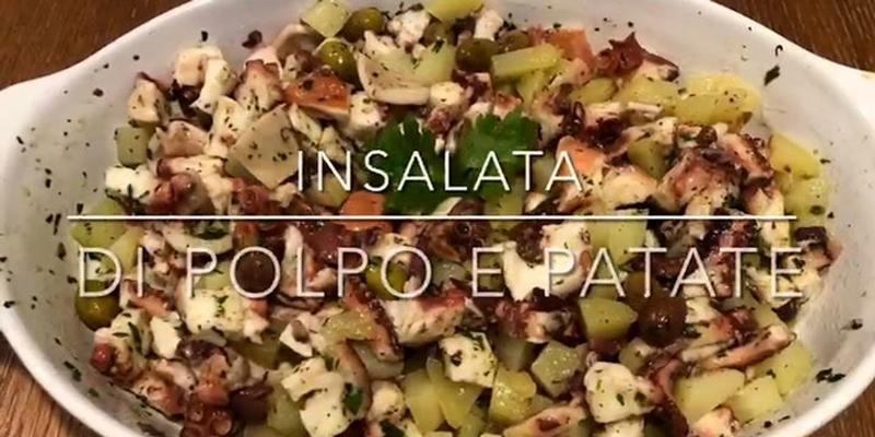 Cuciniamo insieme: insalata di polpo e patate