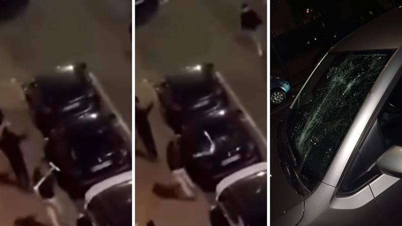 San Giuliano Milanese, vandali sfasciano 30 auto parcheggiate: un monopattino usato come mazza