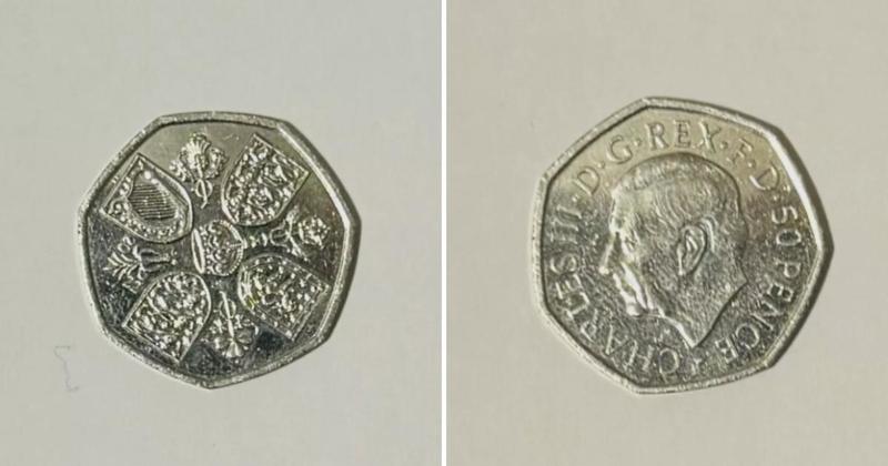 Bargain? 'Extremely rare' 50p coin listed for £1,000 just £2.50 in city