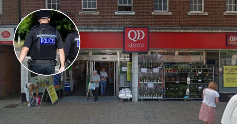 Racist attack in discount store sparks police hunt