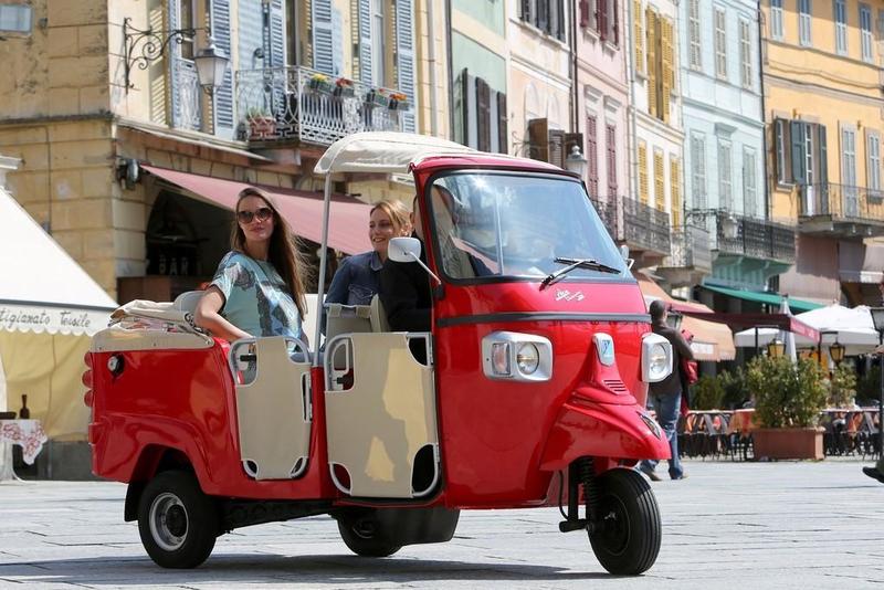 L’Ape Piaggio si prende la rivincita a Pitigliano