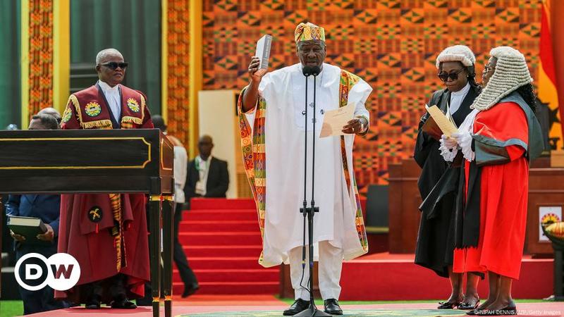 Ghana: Mahama sworn in, vows to deliver on promises