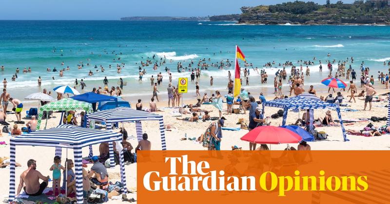 Staking claim to a patch of sand with your beach cabana might be the most Australian thing of all