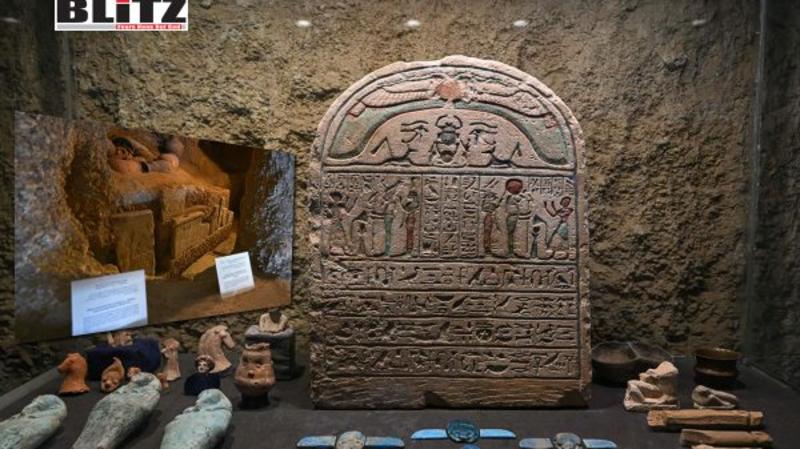 Egypt unveils archaeological wonders in Luxor discovery