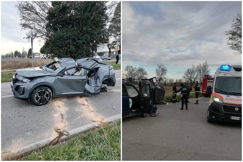 Grave incidente a Castenaso: abbattuto palo del semaforo