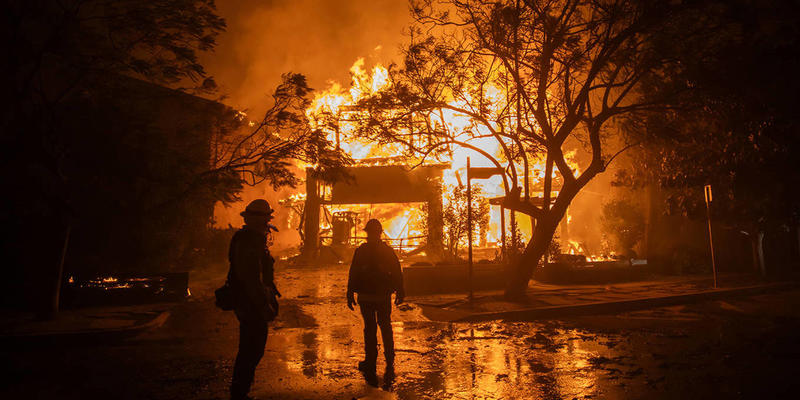 A House Gutted by Fire