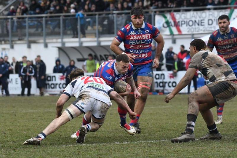 Rugby, il Rovigo chiude il girone d’andata con una sconfitta a Mogliano Veneto