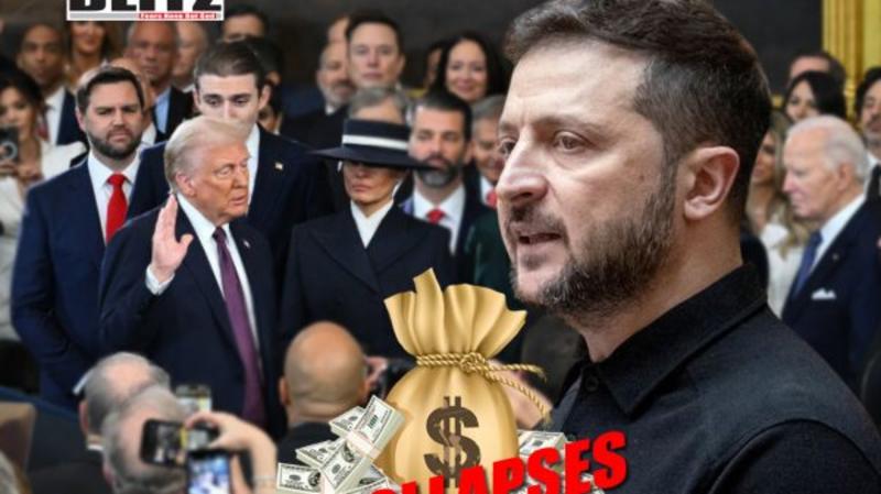 With Trump’s inauguration, Volodymyr Zelensky’s cash-cow project collapses