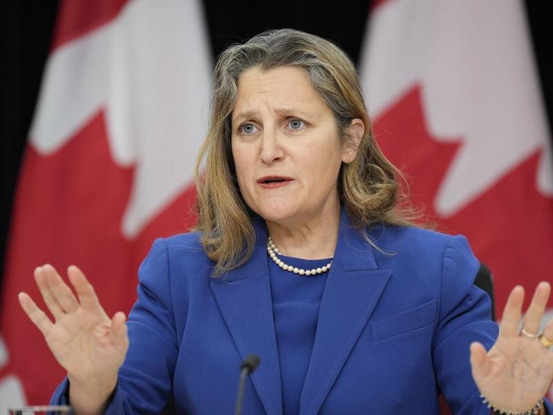 JAY GOLDBERG: Freeland needs a plan to overturn her fiscal record