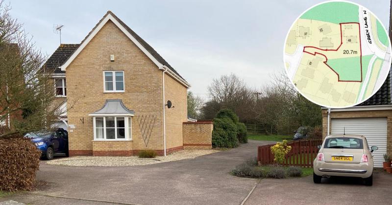 Neighbours furious after homes approved to be built in front garden