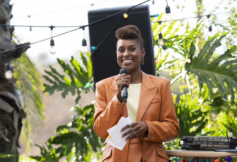 Actress Issa Rae uplifts Houston crowd drained by election: 'We're all we have'