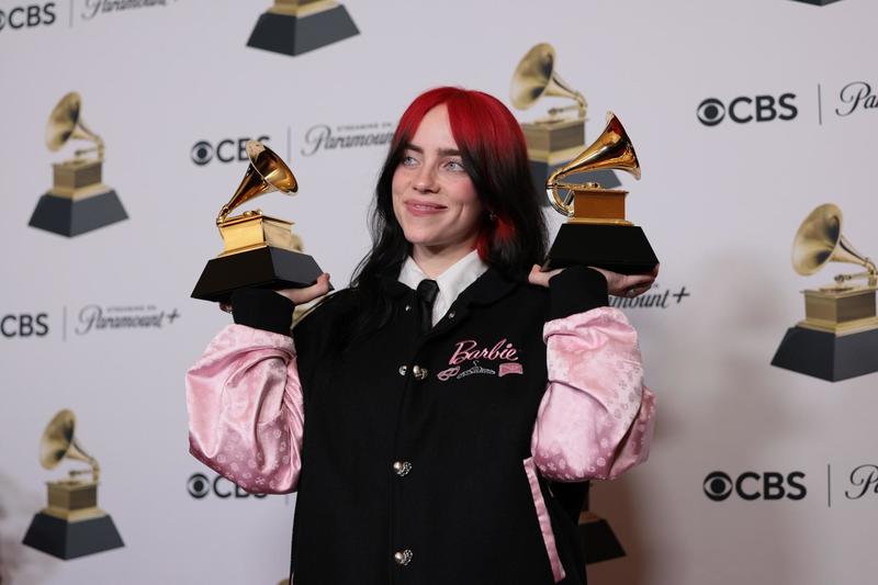 Billie Eilish, Sabrina Carpenter y Shakira acutarán en la gala de los Grammy