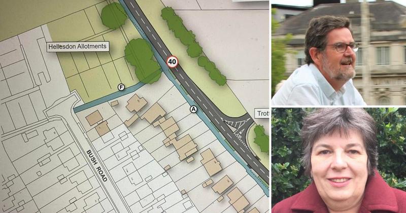 Anger after council rejects plans for a cycle path cut-through