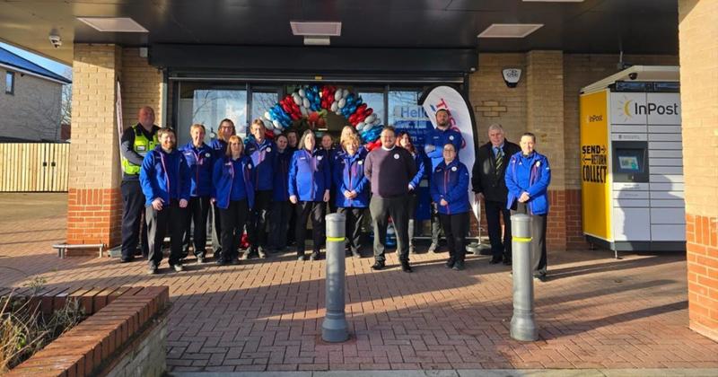 Tesco opens new store in village near Norwich