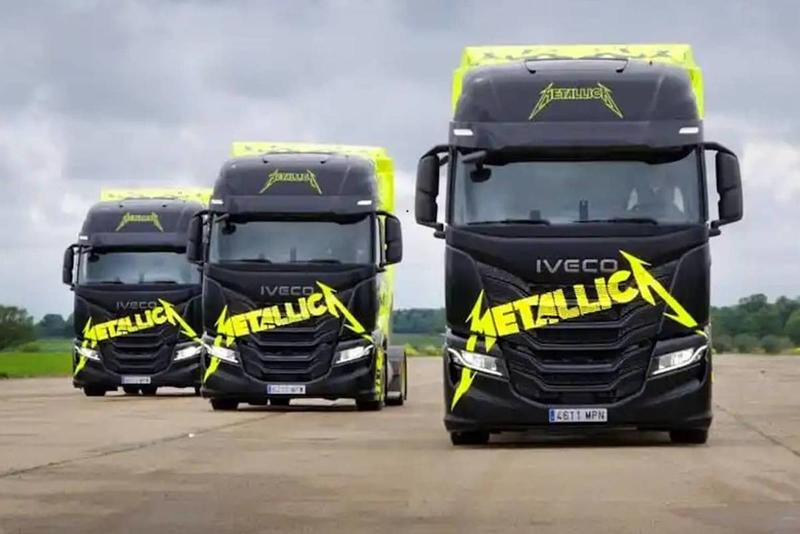 Caminhão da banda Metallica rende R$ 60 milhões à Iveco no Brasil