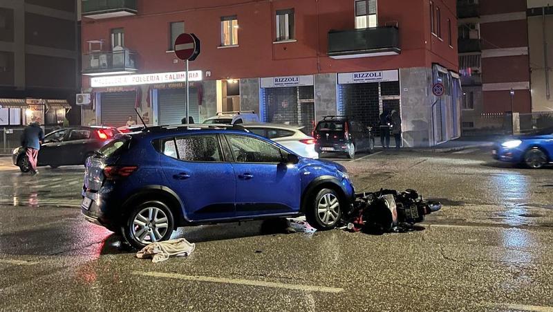 Terribile incidente a Villanova: grave motociclista di 19 anni