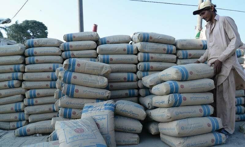 Cement sales fall