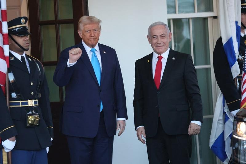 Trump Welcomes Netanyahu for Talks at the White House