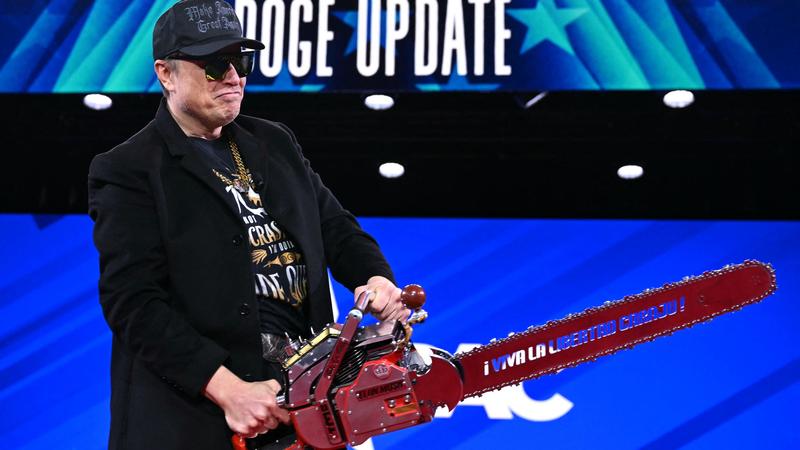 Elon Musk takes a chainsaw to Trump’s approval rating