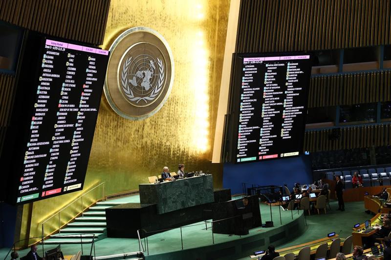 U.S. Joins Fascist Countries in Voting “No” on U.N. Ukraine Resolution