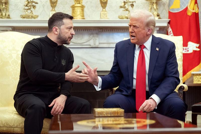 “Have you said ‘thank you’ once?”: Trump and Vance attack Zelenskyy at White House meeting