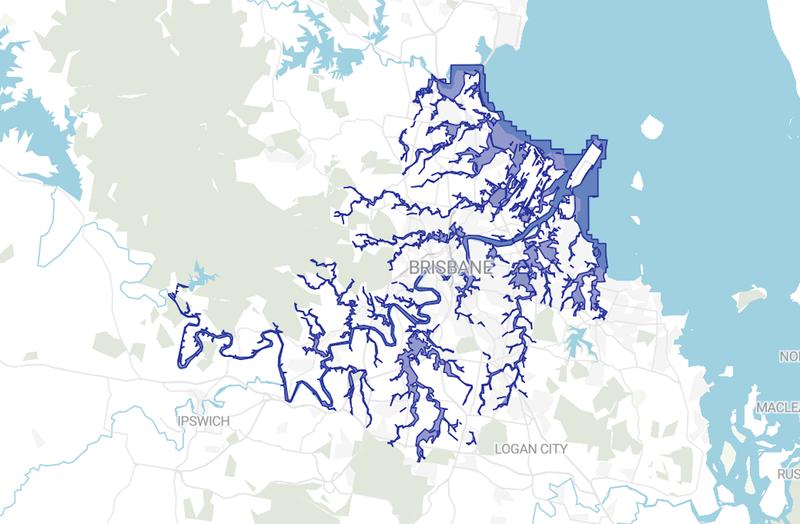 Brisbane on alert: these maps show the suburbs most likely to flood during Cyclone Alfred