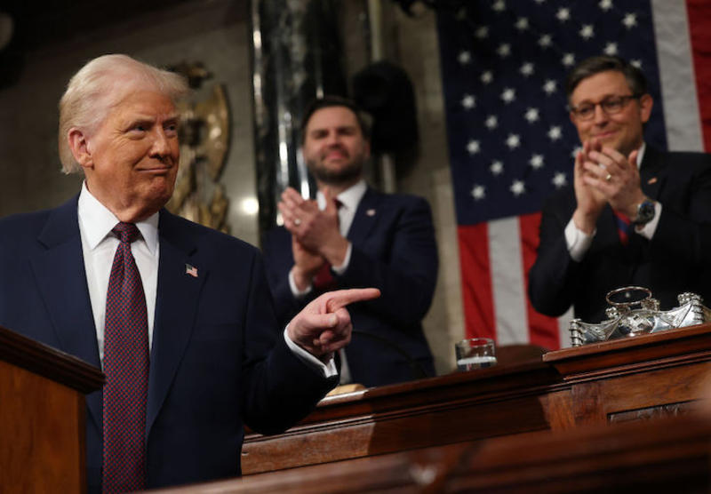 Trump’s whirlwind Congress speech infuriated Democrats