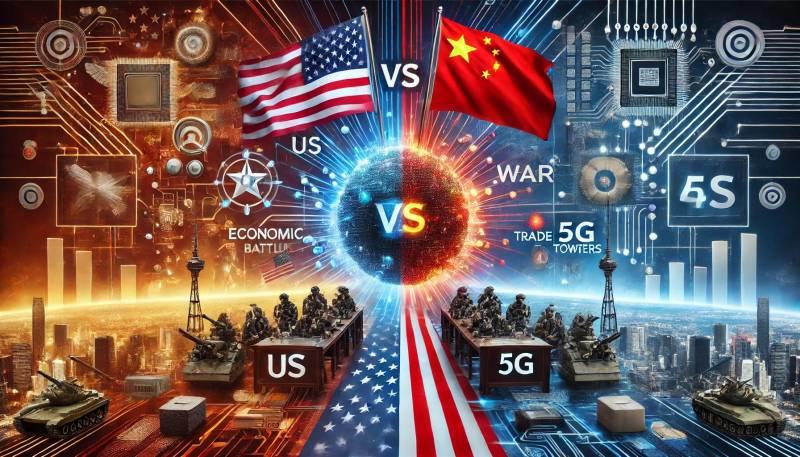 The New Cold War: US-China Rivalry In Trade, Technology, And Global Influence