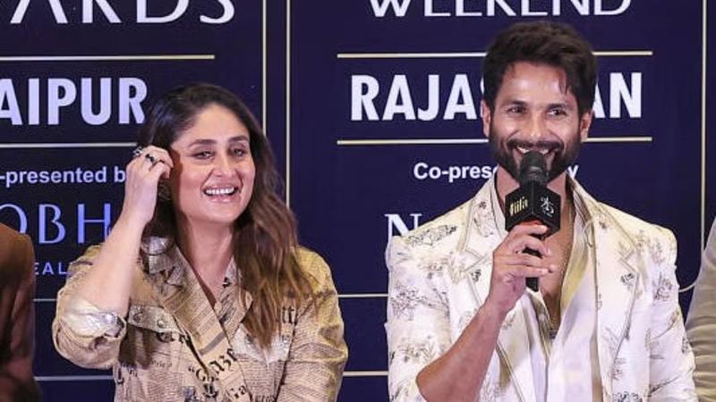 'Jab they met [again]'! Bollywood exes Shahid and Kareena share a warm hug at IIFA 2025