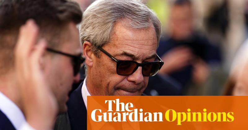 The Guardian view on Nigel Farage: not even Donald Trump is as damaging to Reform as its own leader