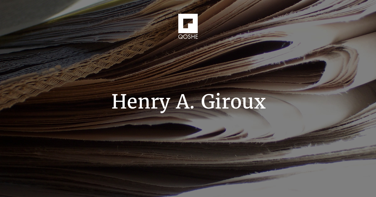 Drawing the line against autocracy - Henry A. Giroux